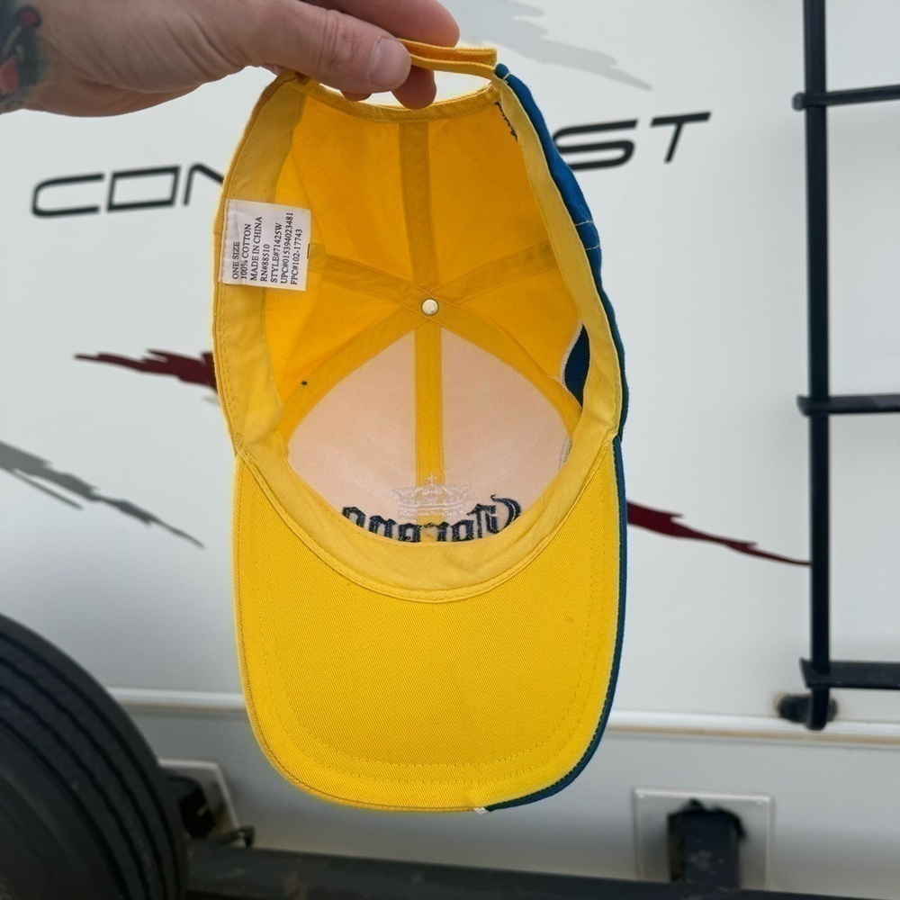 Corona beer hat
Strap back color block
Yellow and blue nice condition - Picture 4 of 4